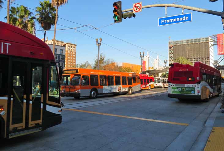 LA Metro Orion VI 11004 & Long Beach Gillig BRT CNG 1229